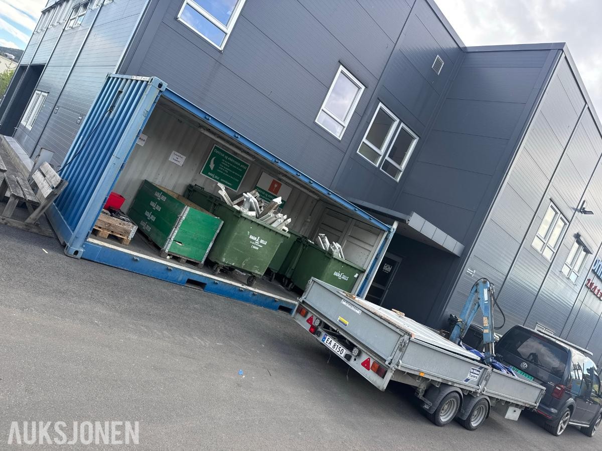 2021 Ifor Williams LM146 med HMF kran